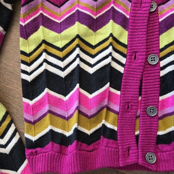 Missioni For Target Zigzag Girls Cardigan Sweater size L - Picture 3 of 7